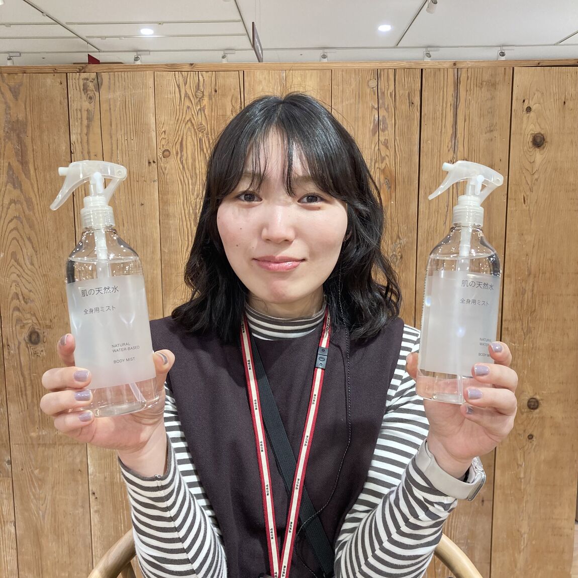 【イオンモールKYOTO】スキンケアお試し会｜『肌の天然水　全身用ミスト』