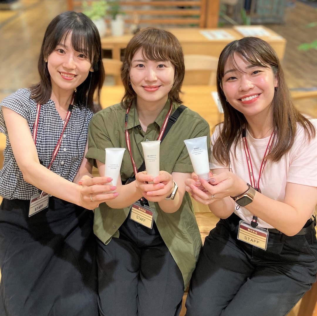 【イオンモールKYOTO】スキンケアお試し会｜ハンドクリーム3種