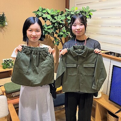 【イオンモールKYOTO】キッズ秋冬物入荷しています！『縦横ストレッチヘリンボーン』シリーズ