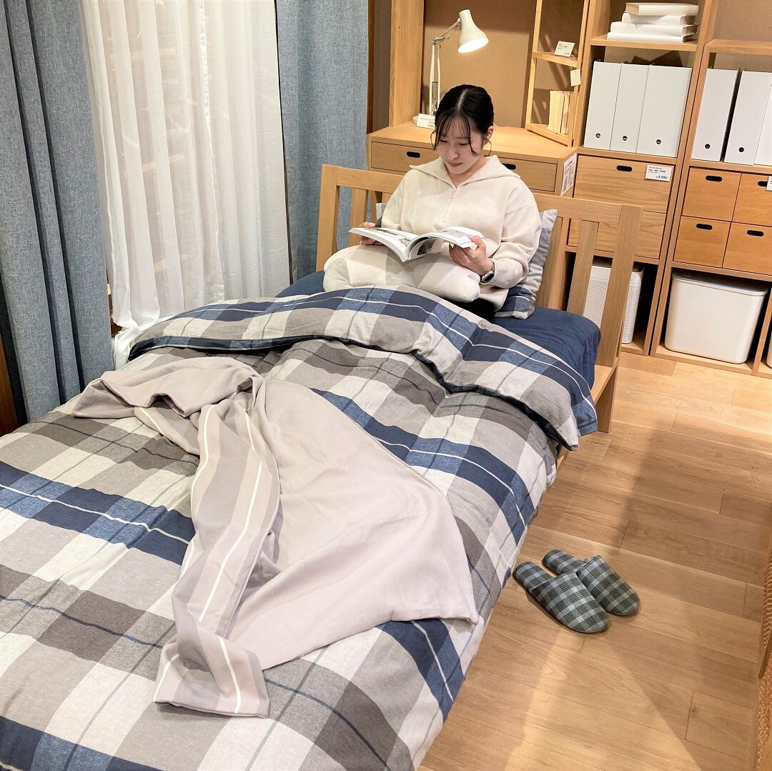 【イオンモールKYOTO】小さい秋見つけた。無印良品のフランネル。 