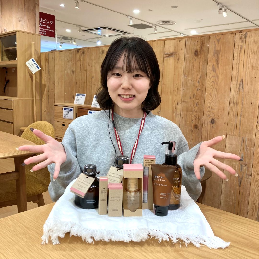 【イオンモールKYOTO】春を感じられる香り「スプリングフローラル」