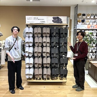 【イオンモールKYOTO】新生活の足元に。洗えるクッションスリッパ