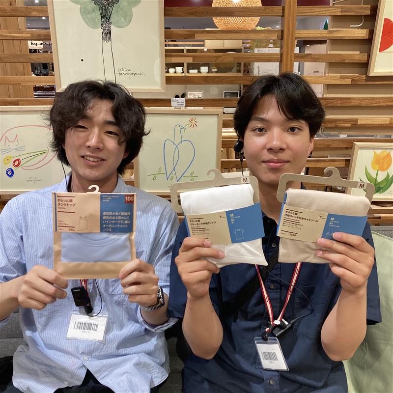 【イオンモールKYOTO】さらっと綿インナーで夏を快適な季節に