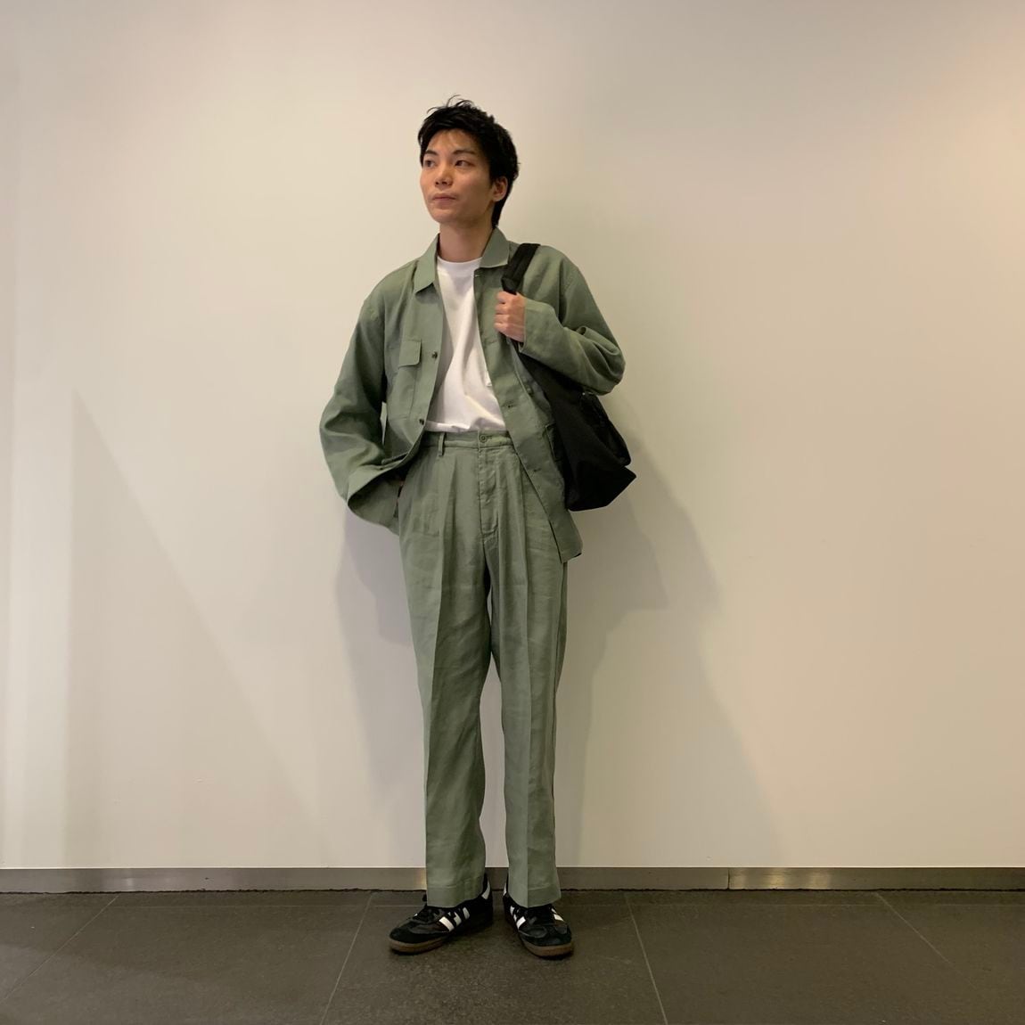 紳士着衣　涼感ワイドTシャツ