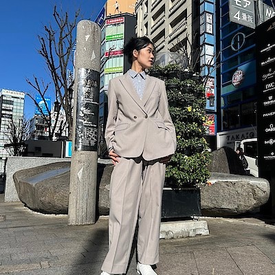 【新宿靖国通り】身長169cm