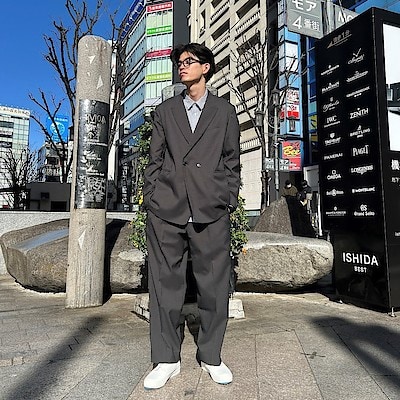 【新宿靖国通り】身長182cm