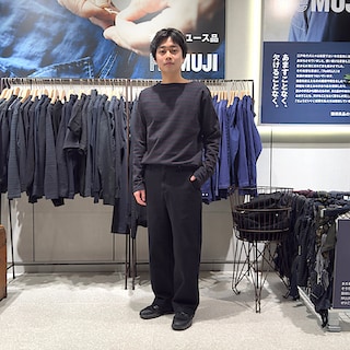 【新宿靖国通り】ReMUJI染めなおした服 黒のご紹介