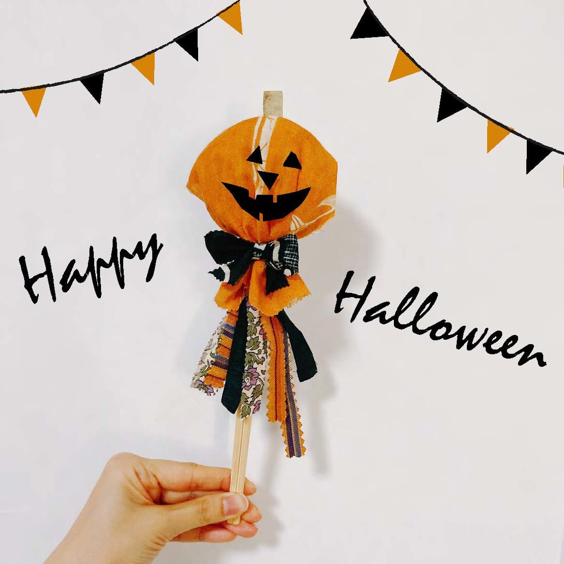 Muji 新宿 ワークショップ 子どものためのハロウィン工作教室 ハロウィンステッキ作り 無印良品