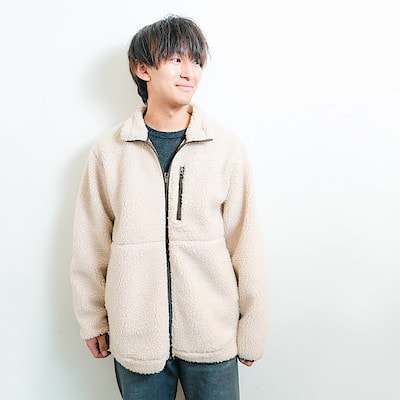 【スマーク伊勢崎】　身長176cm ボアフリースジャケット