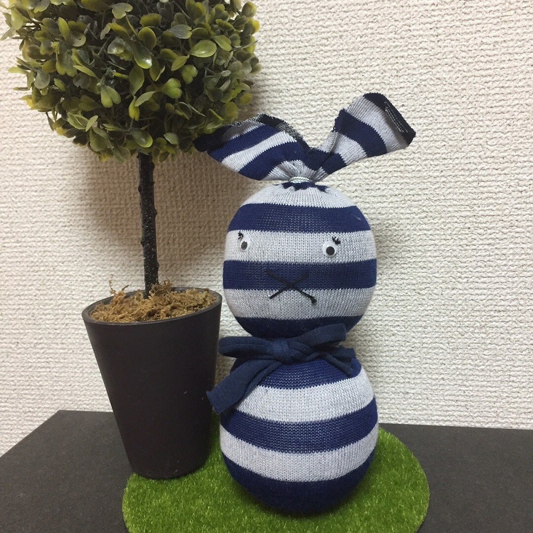 西友長浜楽市 いらなくなった靴下でつくる くつしたうさぎ 無印良品