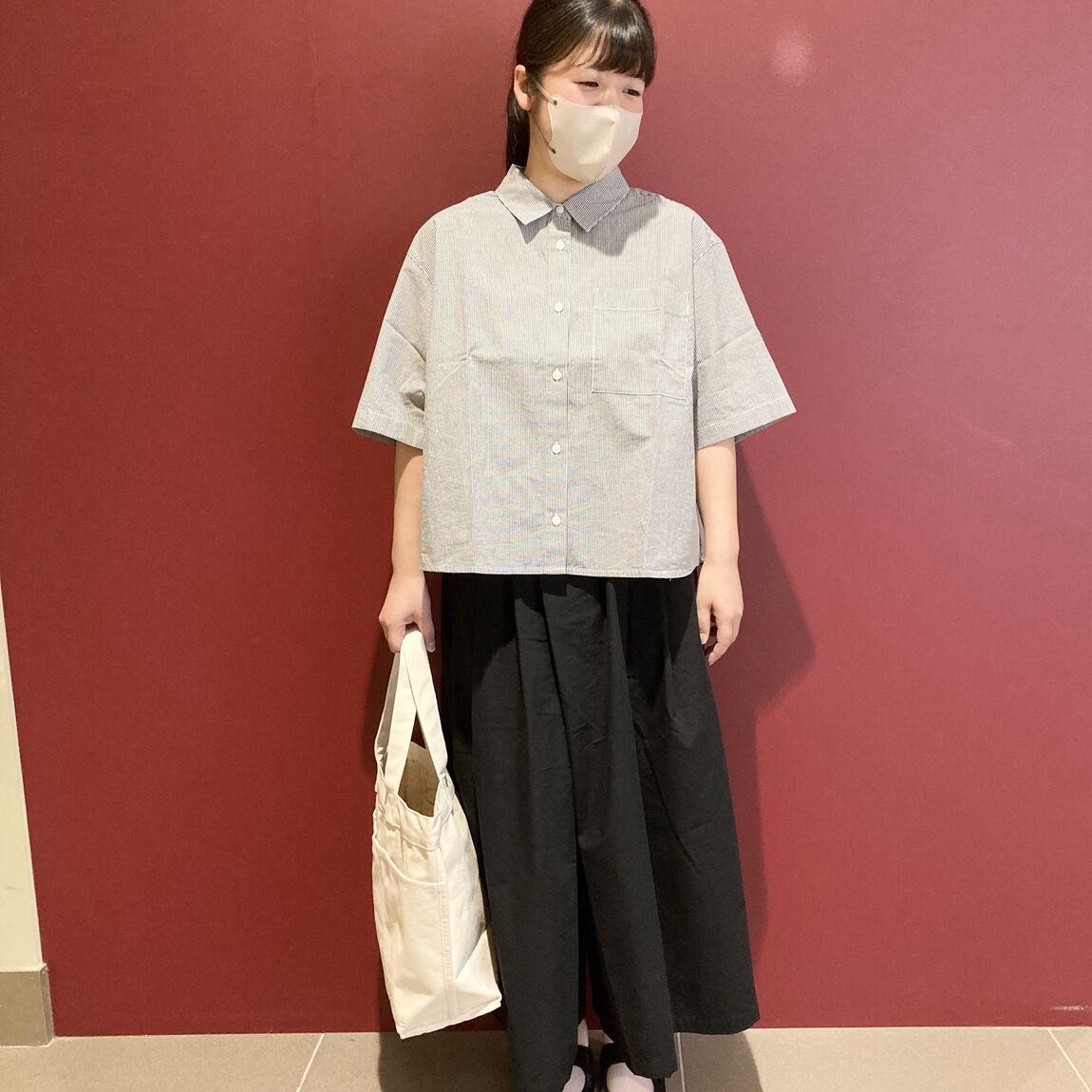 涼感シリーズ着用の写真