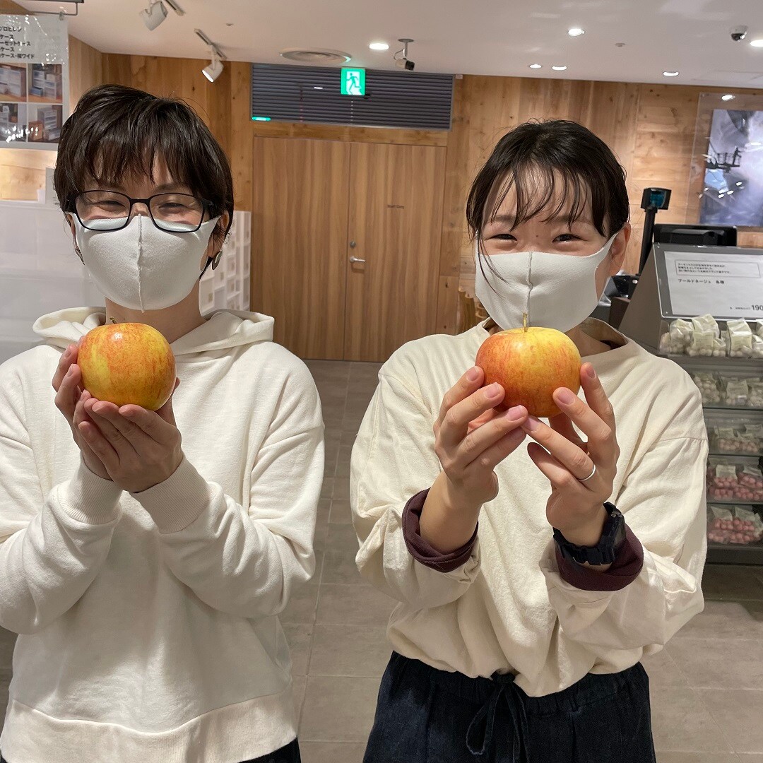 【セレオ国分寺】不揃いりんご　届きました