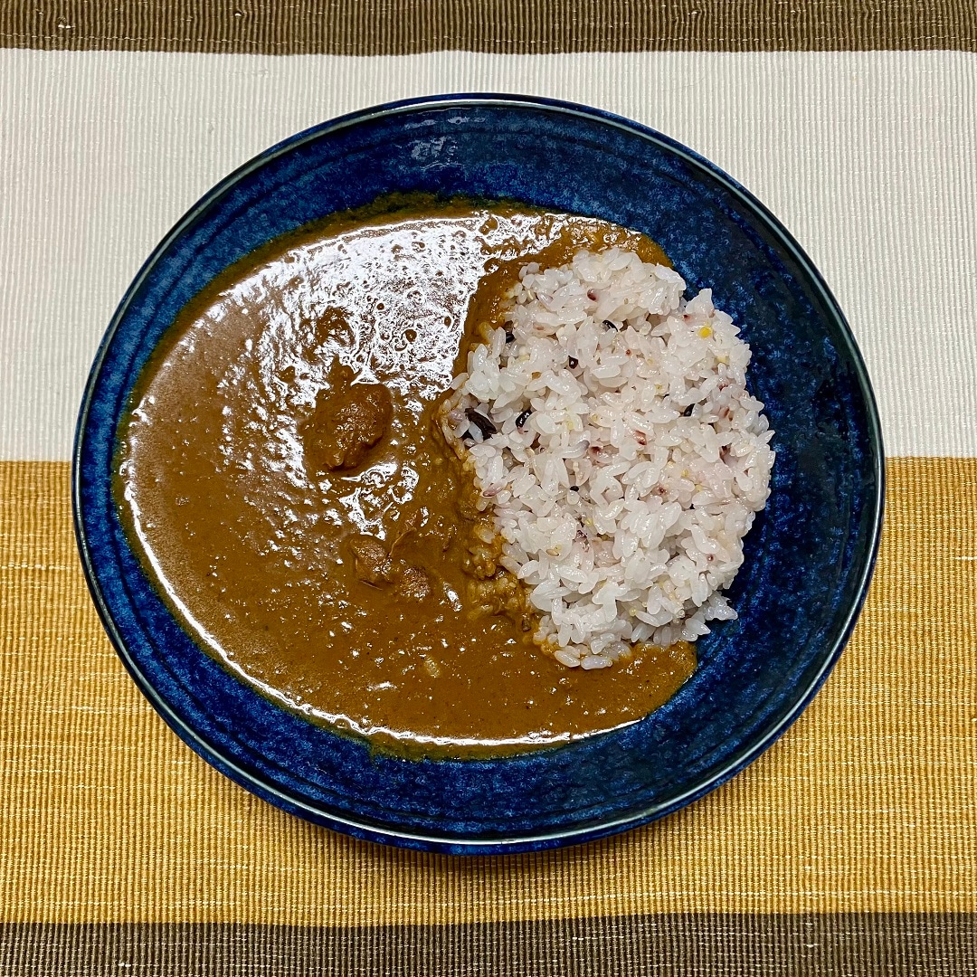 ローストチキンのスパイしカレー1