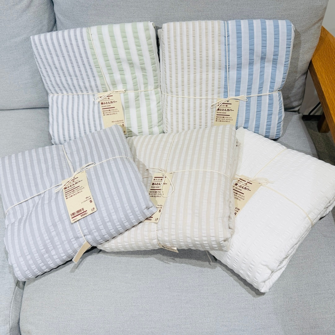 [セレオ国分寺]　サッカー織の寝具で、さわやかに過ごそう