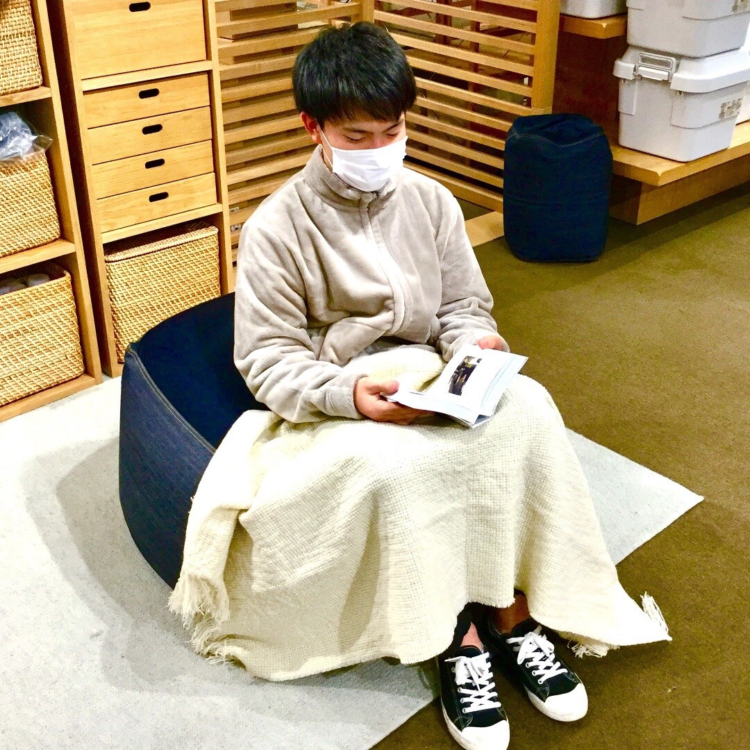 【東急プラザ戸塚】毛布を着れちゃう！？