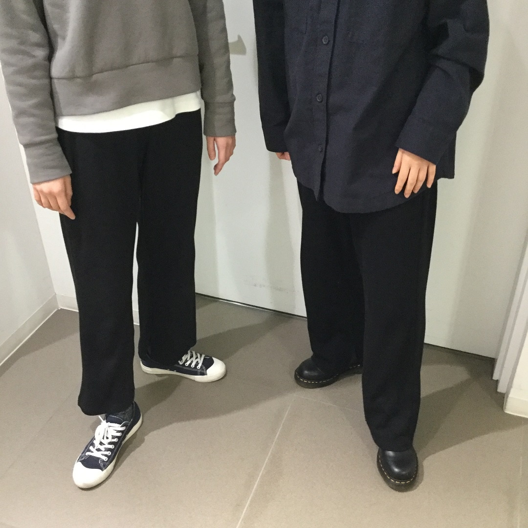 【東急プラザ戸塚】リブ編みパンツ