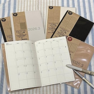 【イオンモール旭川駅前】３月始まりのスケジュール帳入荷してます。