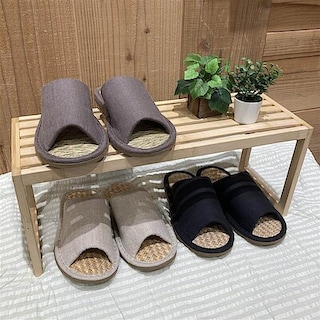 【イオンモール旭川駅前】これからの季節に。イ草とマライ草のスリッパ