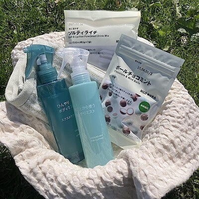 【イオンモール旭川駅前】暑い夏のボディケアに、「ひんやりミスト」シリーズ