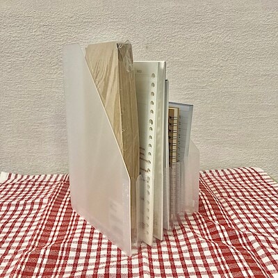 【ピオレ姫路】ポリプロピレンスタンドじゃばらファイル