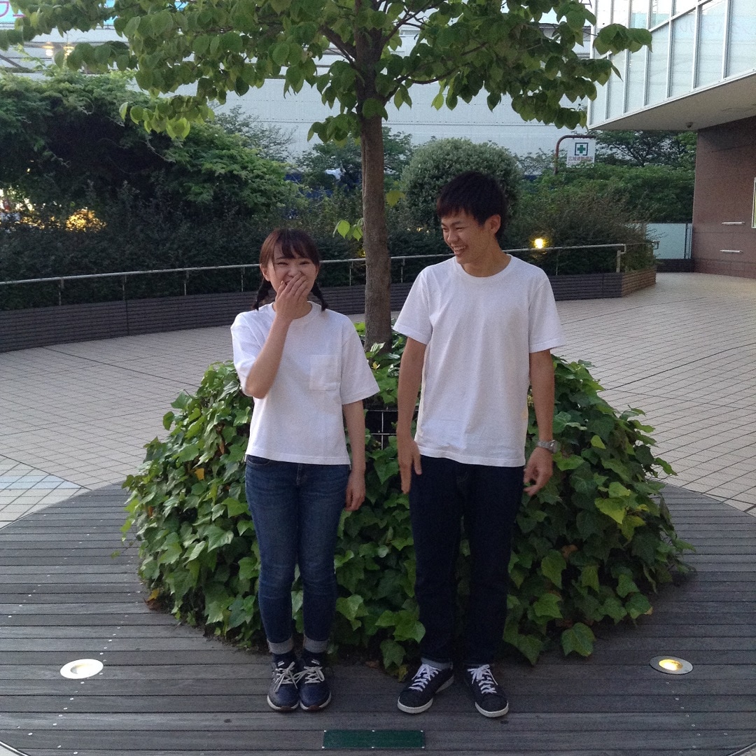 キービジュアル画像：　今日の白Tシャツ