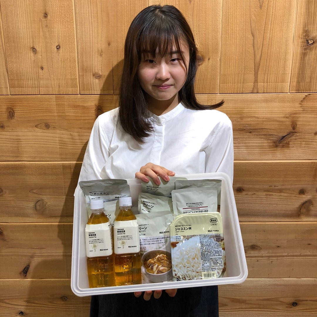キービジュアル画像：非常時の保存食