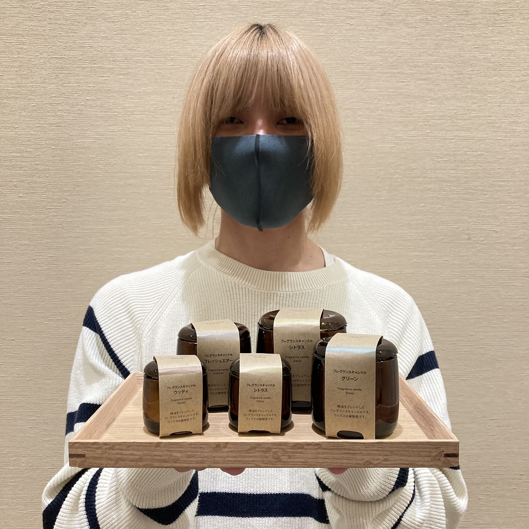 【イオンモール都城駅前】見た目も香りも楽しめるフレグランスキャンドル