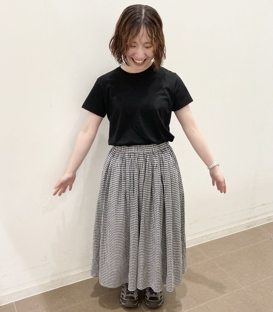 ギャザースカート