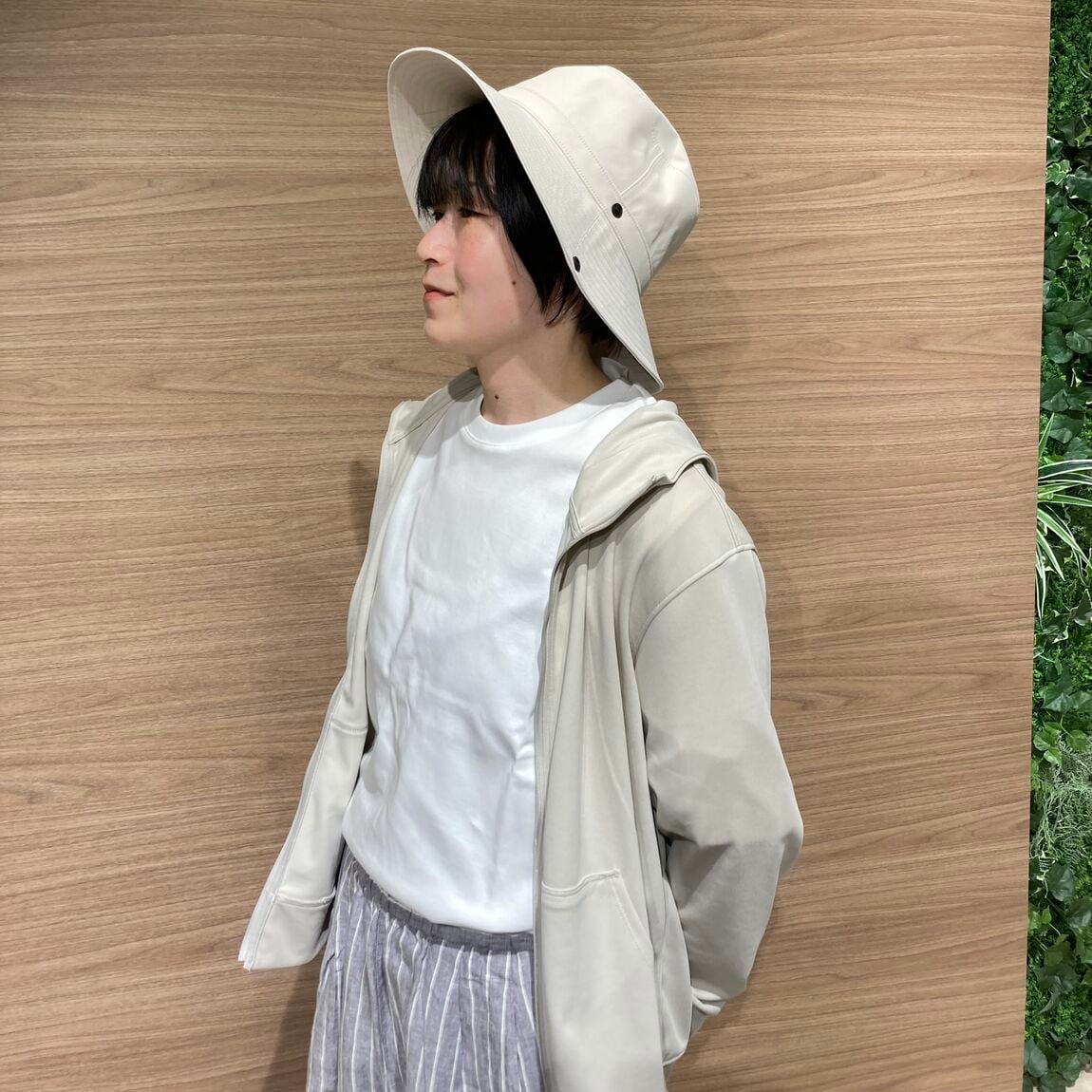 ワイドTシャツ着用画像