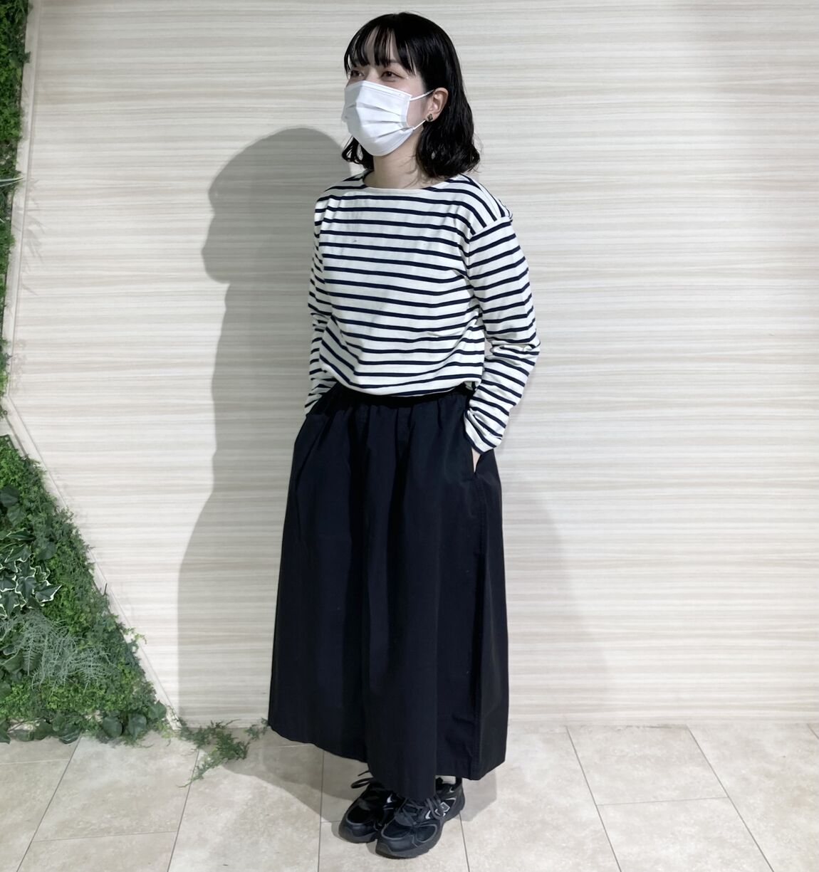 コットンイージースカート