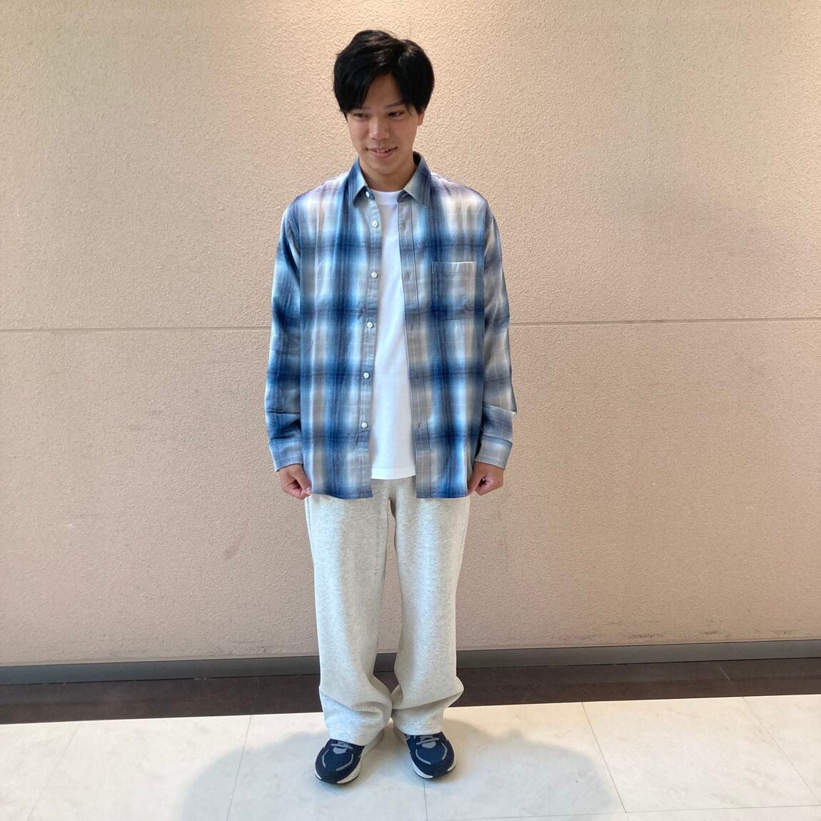 スウェットワイドパンツ