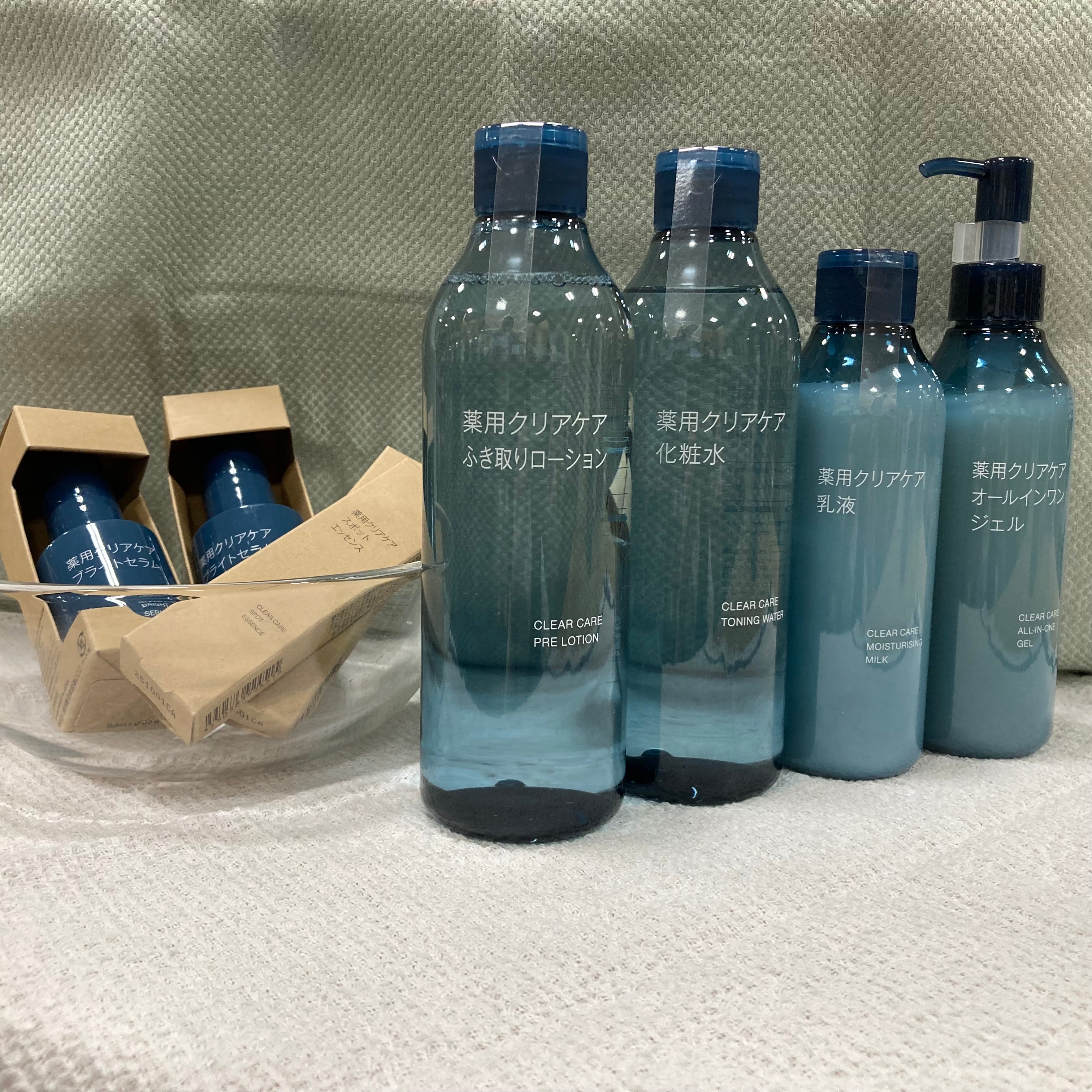 薬用クリアケアシリーズの商品