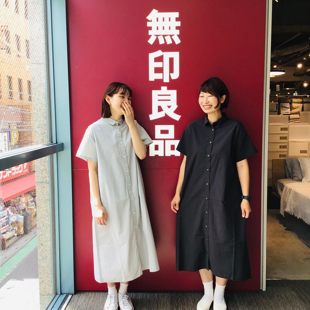 ☆MUJI labo ワンピース　半袖