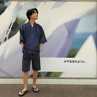 【近鉄あべのハルカス】しじら織 甚平のご紹介|スタッフのおすすめ