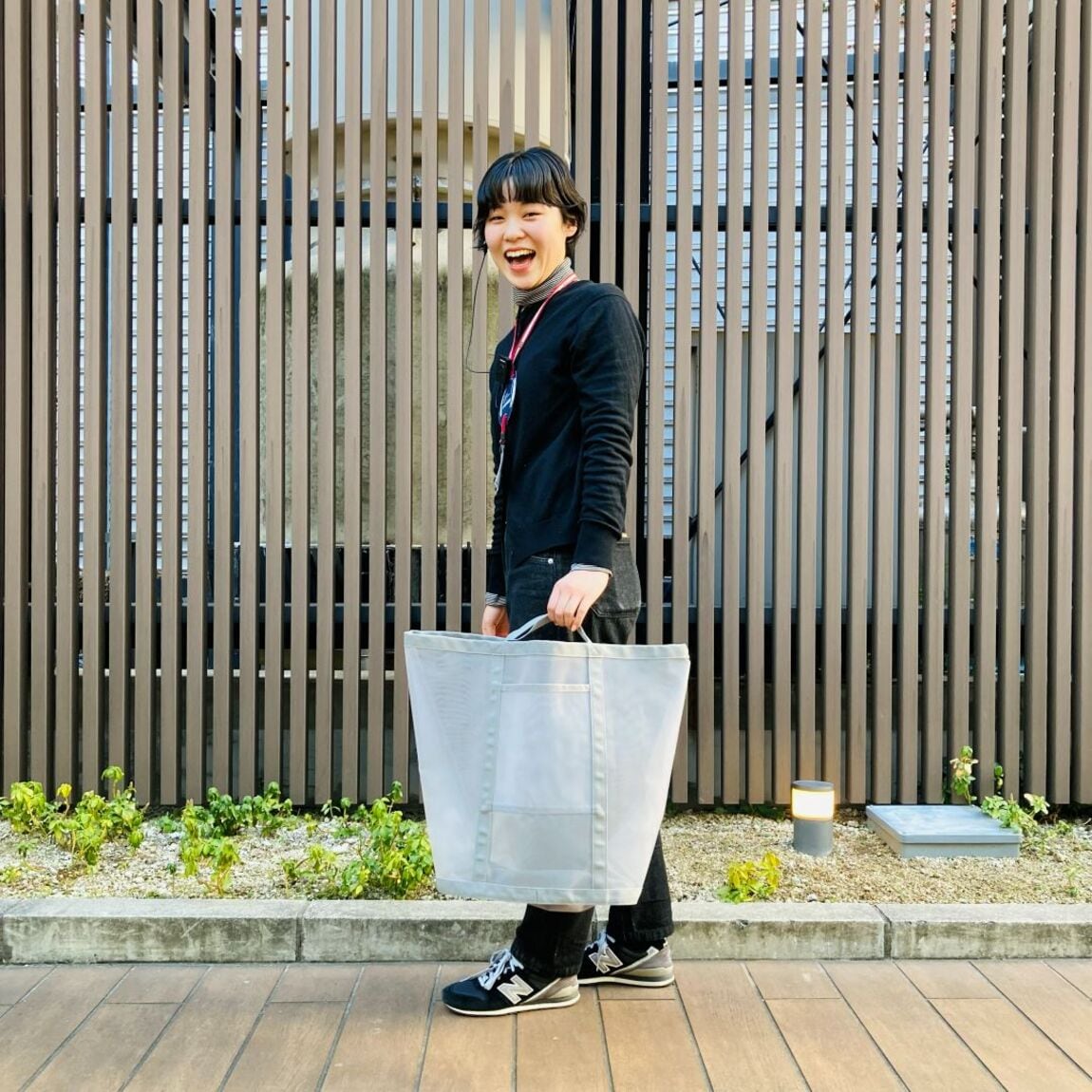 【近鉄あべのハルカス】ランドリーバッグ