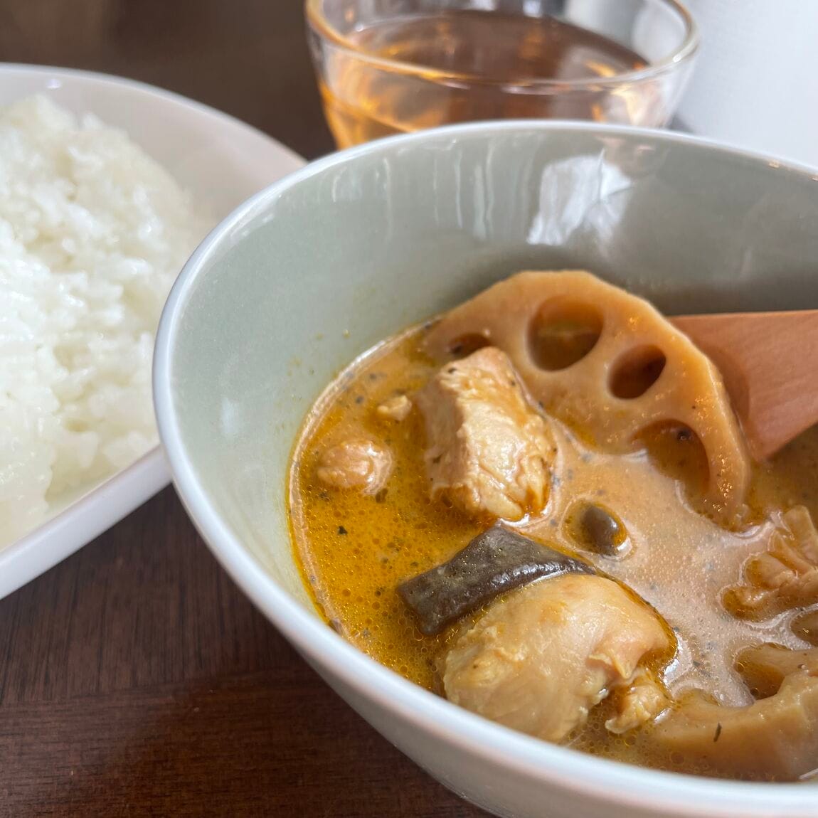 北海道味噌と豆乳のスープカレーの画像