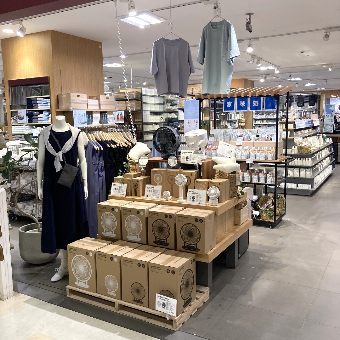 サーキュレーターの売場