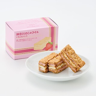 【日吉東急】　地域限定発売　『神奈川のミルフイユ　いちご＆バニラ』