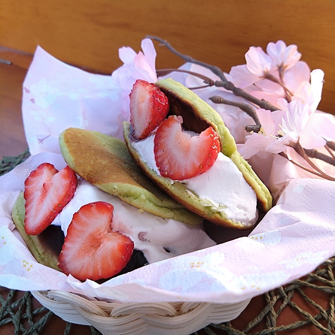 米粉のパンケーキ　アレンジ