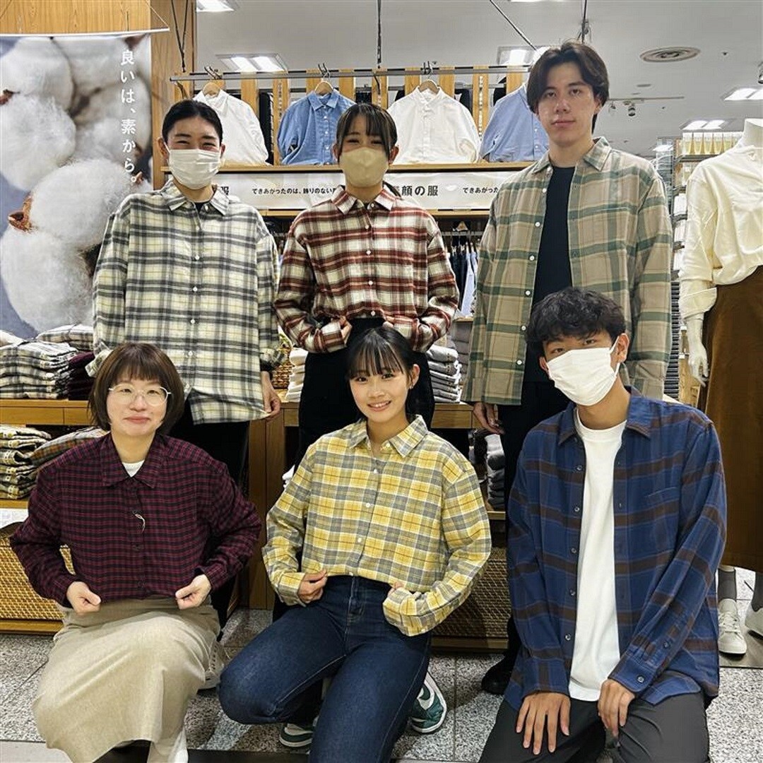 〔イオンモール成田〕フランネルで今年の秋に彩りを