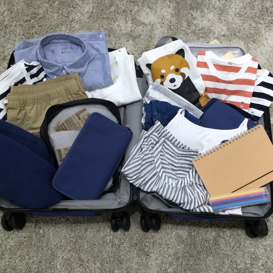 ダイナシティ小田原】旅のおともにキャリーケースと便利アイテム