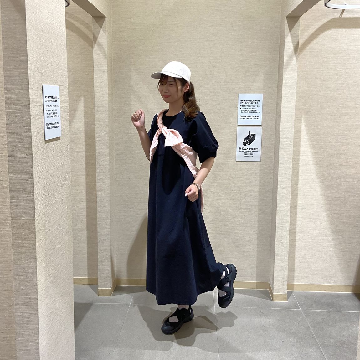 ワンピース　全身コーディネート