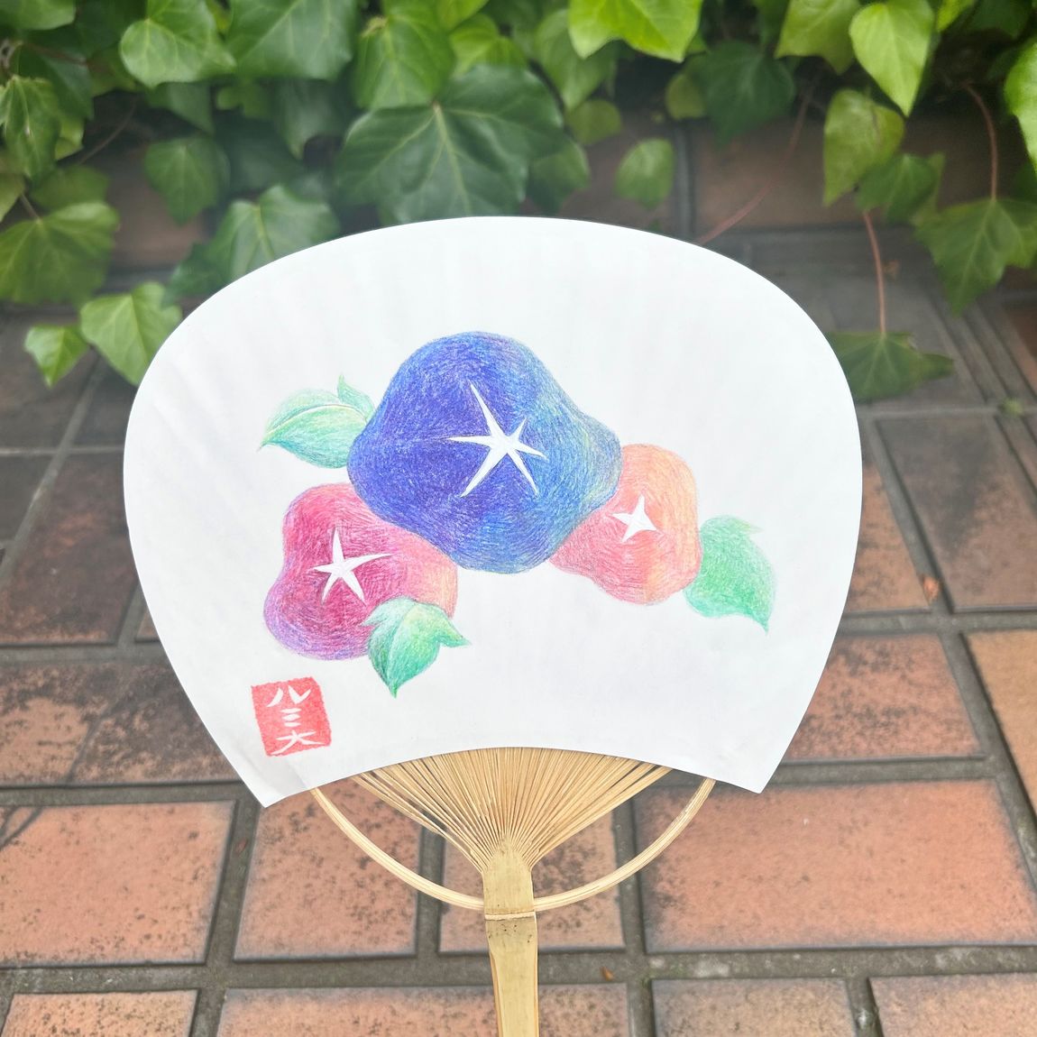 手作りうちわ