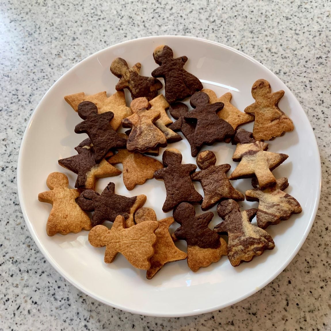自分でつくる　クリスマス型抜きクッキー