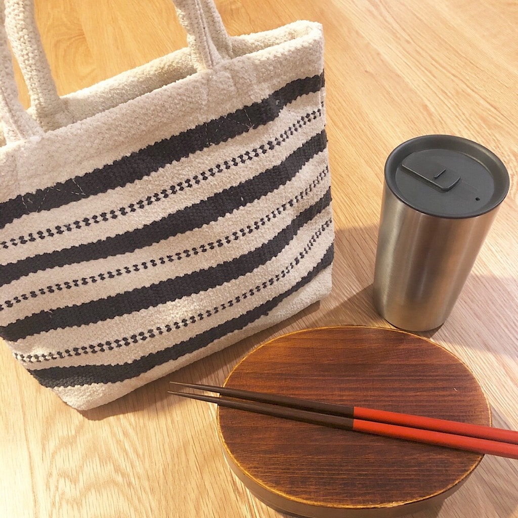 キービジュアル画像：手仕事を身近に│手織りミニトートバッグ