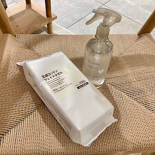 【アトレ大井町】肌の天然水、生成コットンフェイスタオル