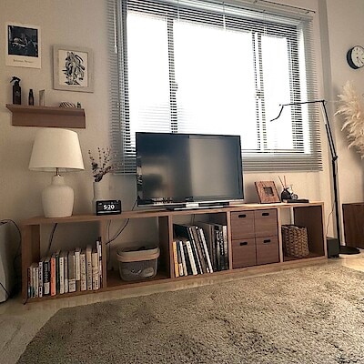 スタッキングシェルフセット・5段×2列・ウォールナット材 | 無印良品