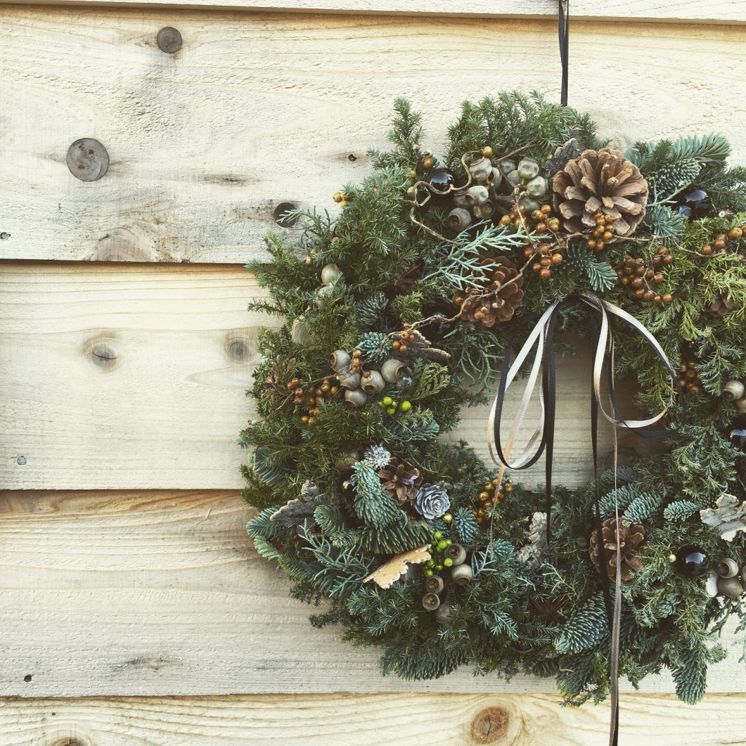 シエスタハコダテ フレッシュ素材のクリスマスリースつくりませんか イベント告知 無印良品