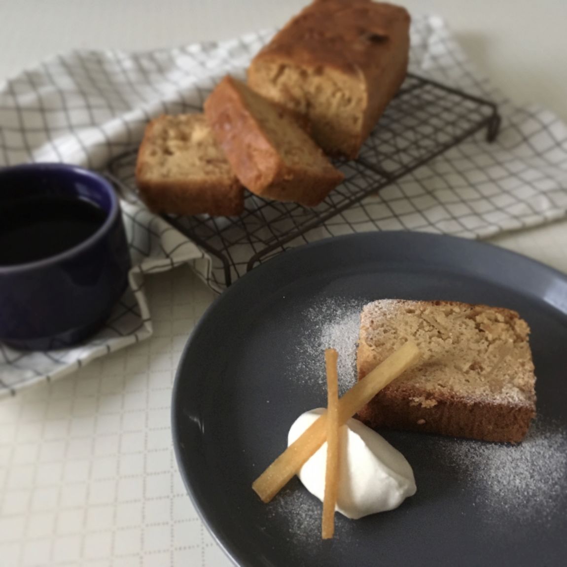 【シエスタハコダテ】芋けんぴでパウンドケーキ