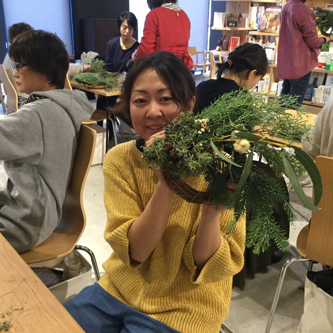 キービジュアル画像：BOTANさんとつくるクリスマスリース｜イベントレポート